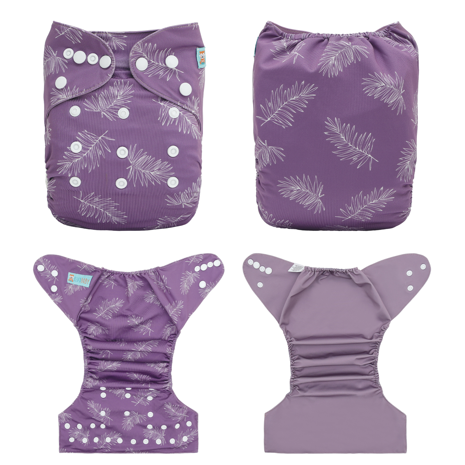 ALVABABY Waterproof Diaper Cover & Swim Diaper – Adjustable Reusable Diaper Shell (CDC-EW52A-WZ)