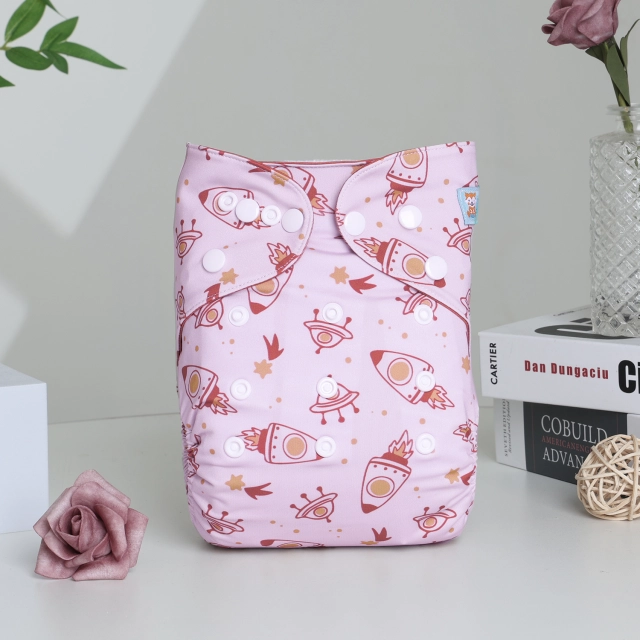 ALVABABY Waterproof Diaper Cover & Swim Diaper – Adjustable Reusable Diaper Shell