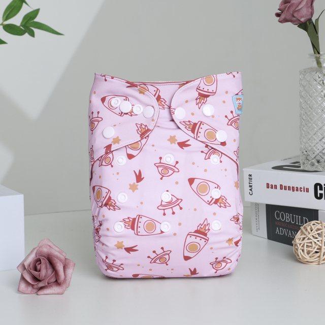 ALVABABY Waterproof Diaper Cover & Swim Diaper – Adjustable Reusable Diaper Shell