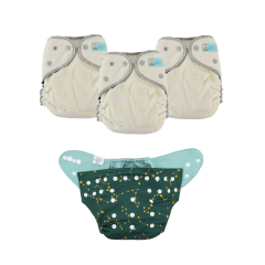 ALVABABY Waterproof Diaper Cover & Swim Diaper – Adjustable Reusable Diaper Shell