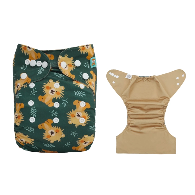 (All patterns) ALVABABY Waterproof Diaper Cover & Swim Diaper – Adjustable Reusable Diaper Shell