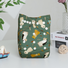 ALVABABY Waterproof Diaper Cover & Swim Diaper – Adjustable Reusable Diaper Shell