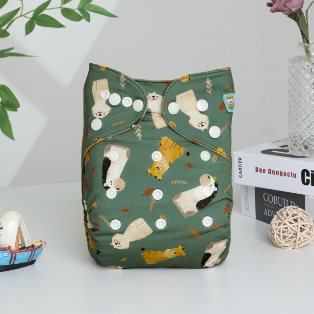 ALVABABY Waterproof Diaper Cover & Swim Diaper – Adjustable Reusable Diaper Shell