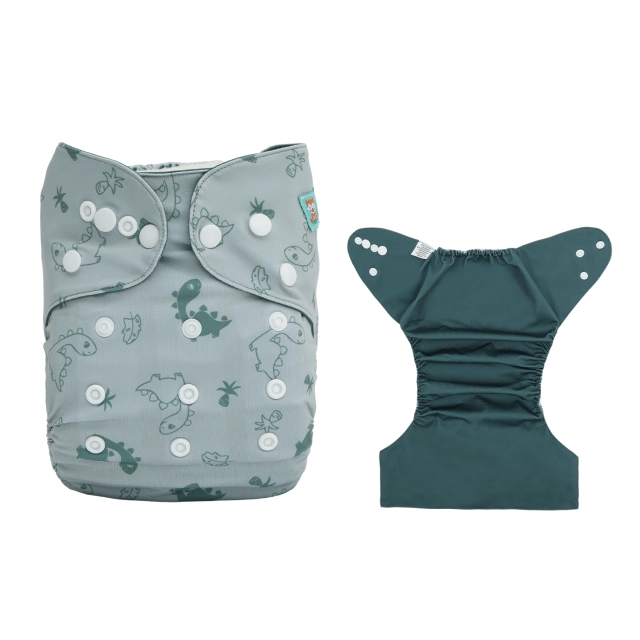 (All patterns) ALVABABY Waterproof Diaper Cover & Swim Diaper – Adjustable Reusable Diaper Shell