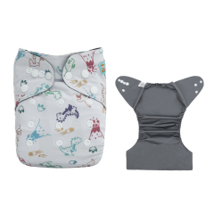 (All patterns) ALVABABY Waterproof Diaper Cover & Swim Diaper – Adjustable Reusable Diaper Shell