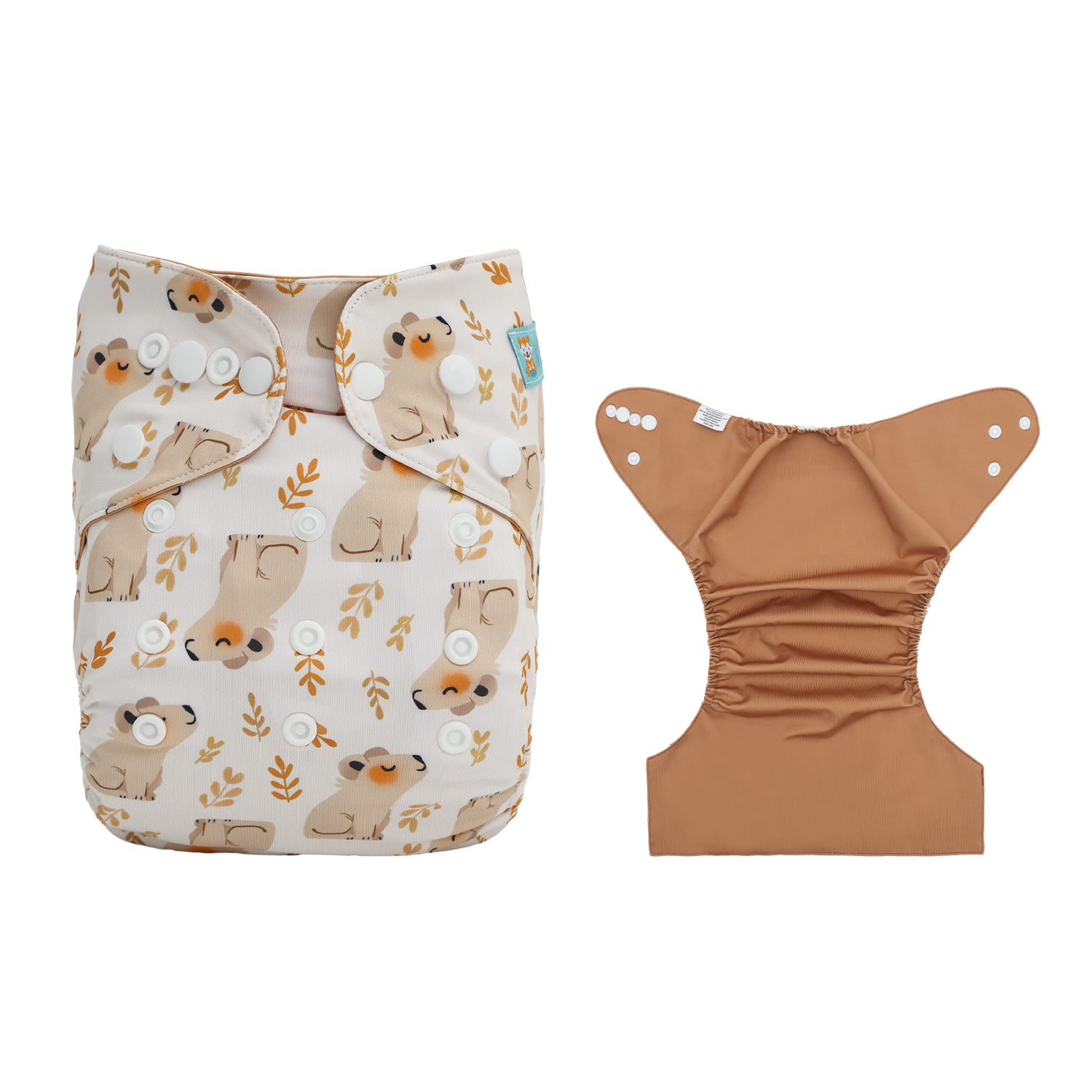 (Various patterns) ALVABABY Waterproof Diaper Cover & Swim Diaper – Adjustable Reusable Diaper Shell