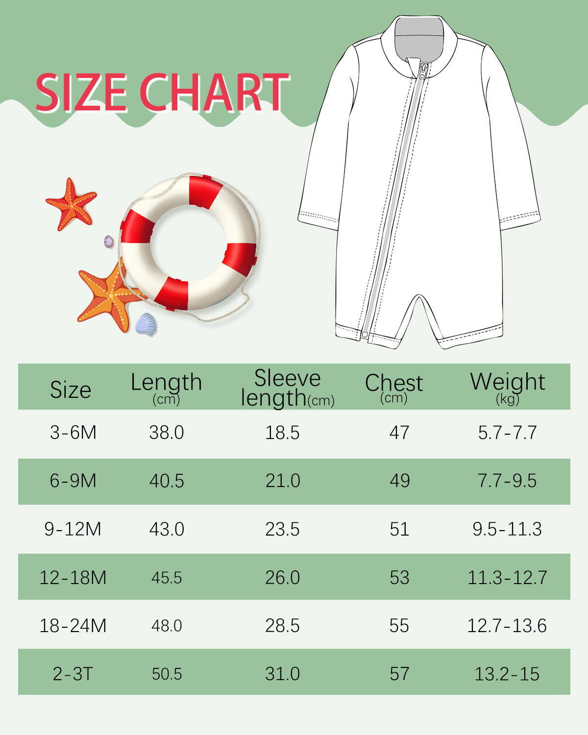 ALVABABY Baby Long Sleeve Swimsuit, One-Piece Rash Guard Set with UPF 50+ Sun Protection(Pineapple, ST-Q04)