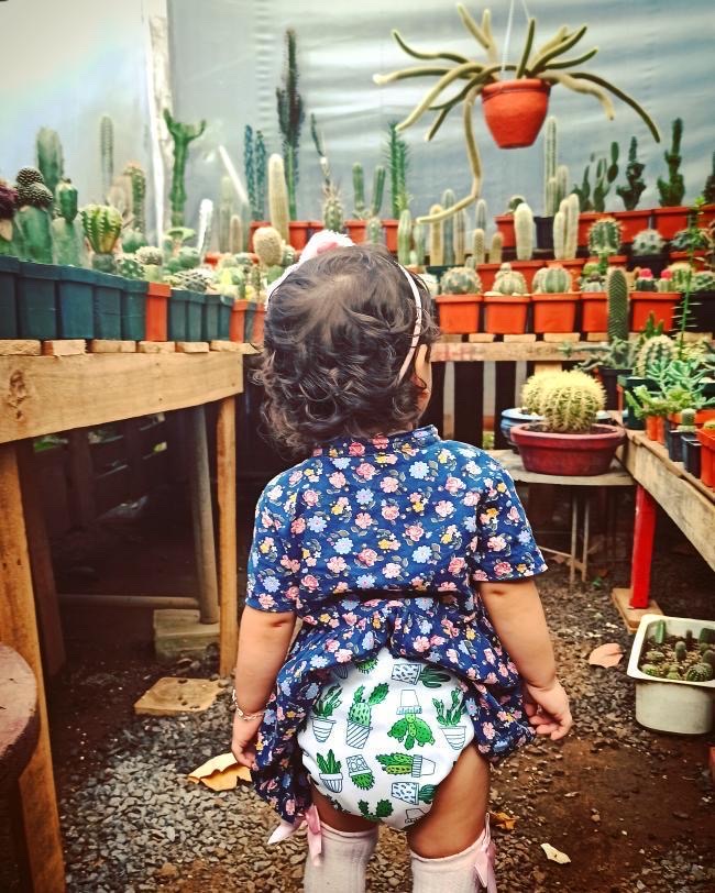 Reusable Cloth Diaper Cover with Snap Closure Cloth Diaper Shell for Prefold Flat or Fitted Diaper Inserts -(DC-H134)