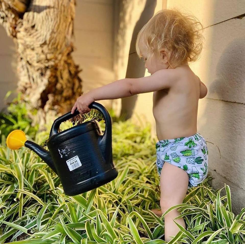 ALVABABY Newborn Cloth Diaper - Adjustable,Washable,Reusable Cloth Diaper with Pocket for Baby under 12lbs (SH134A Cactus)