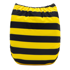 ALVABABY Print Cloth Diaper - One Size Adjustable Washable & Reusable Diaper for Babies and Toddlers (N01A)