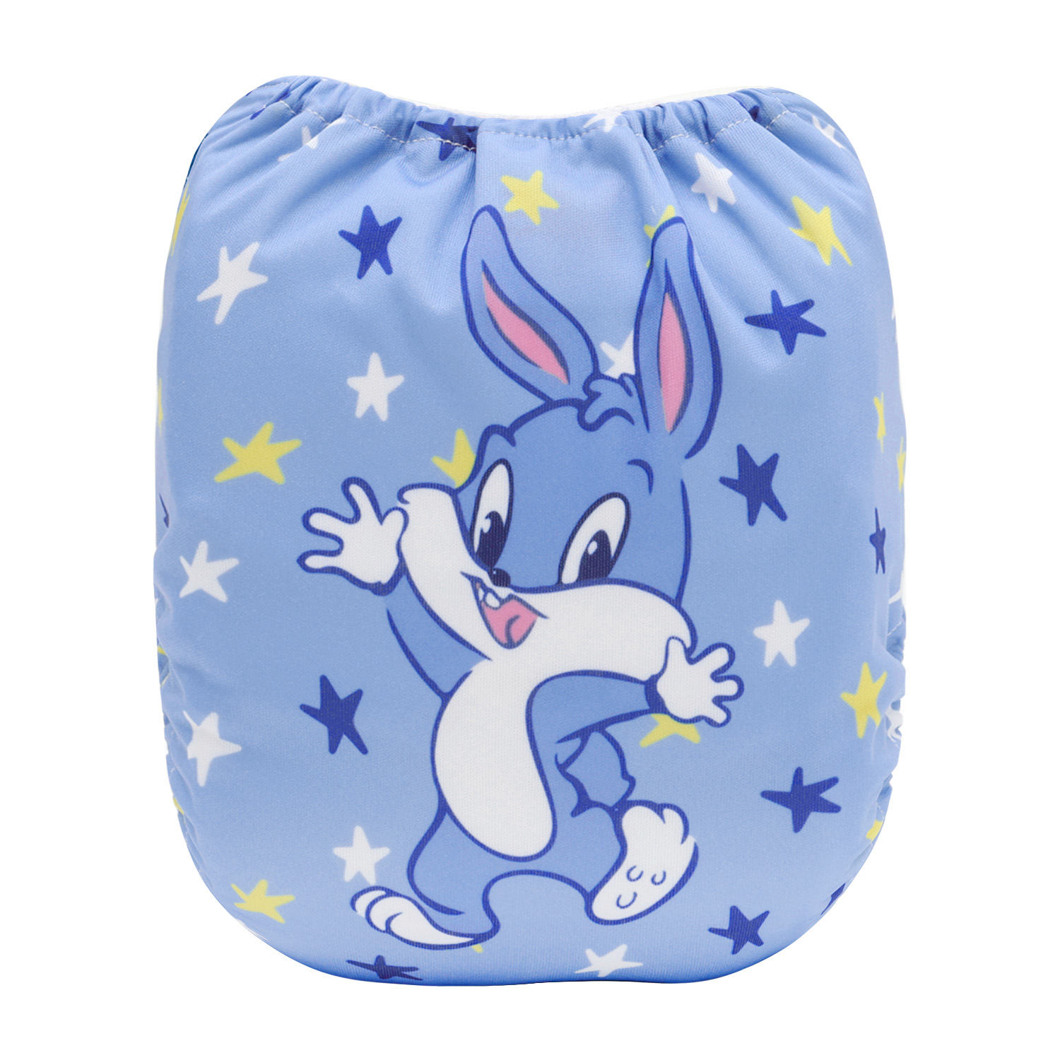 ALVABABY AWJ Lining Cloth Diaper with Tummy Panel for Babies -Rabbit(WJT-ED26A)