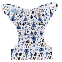 ALVABABY AWJ Lining Cloth Diaper with Tummy Panel for Babies -(WJT-ED27A)