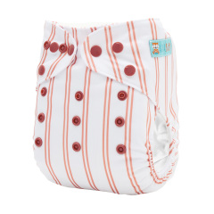 ALVABABY AWJ Lining Cloth Diaper with Tummy Panel for Babies - (WJT-EW59A)