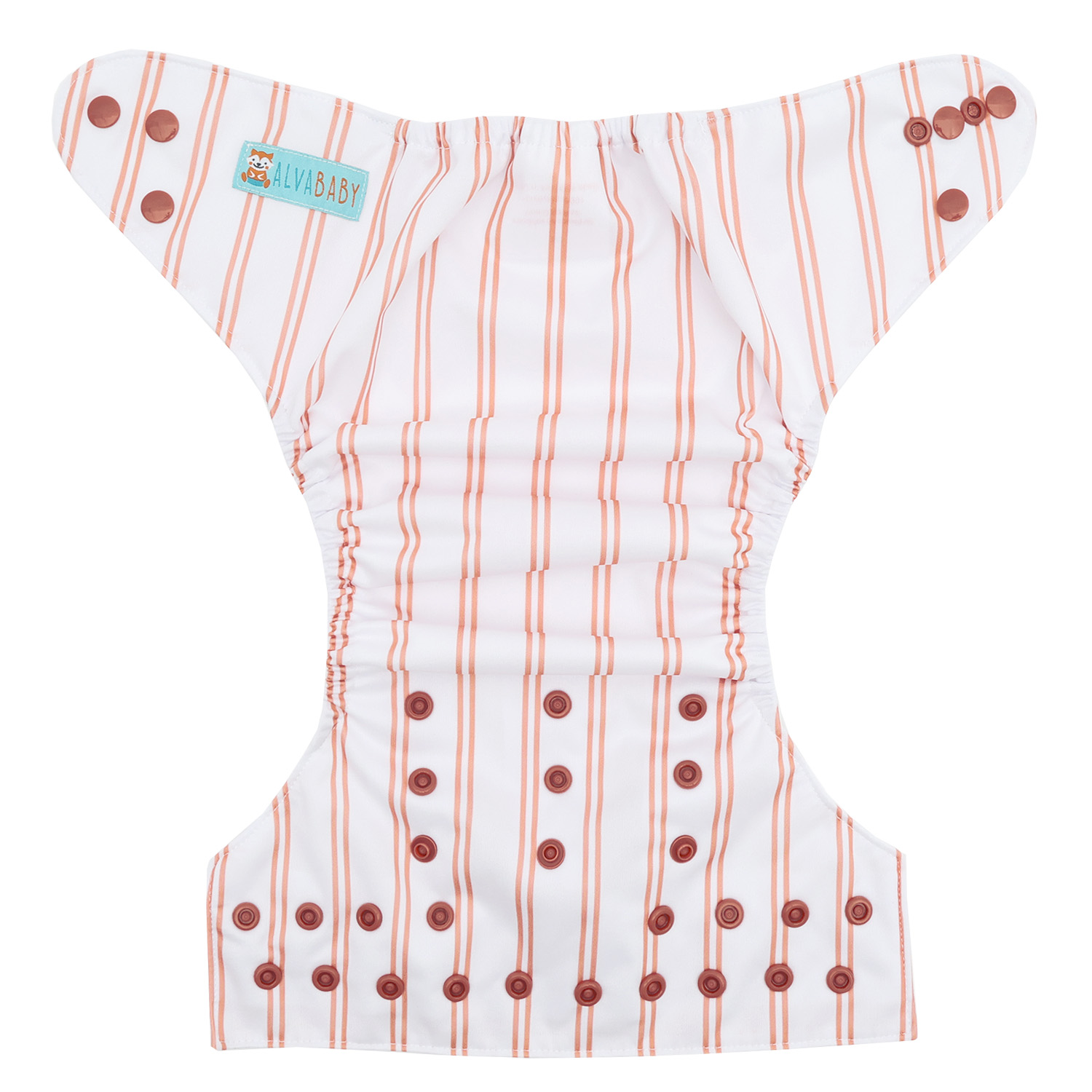 ALVABABY AWJ Lining Cloth Diaper with Tummy Panel for Babies - (WJT-EW59A)