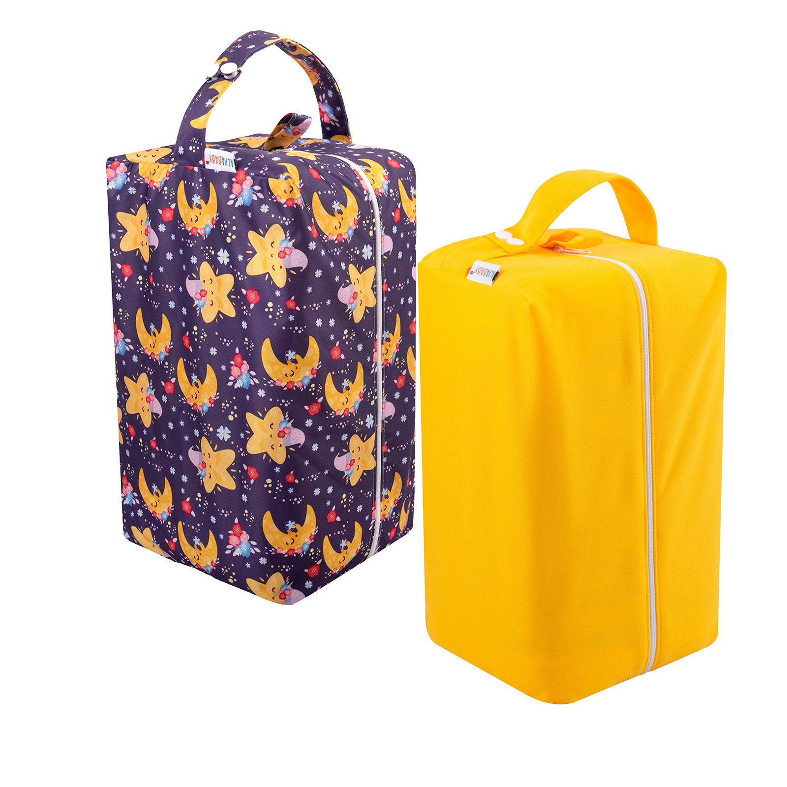 (All Packs) Diaper Pods with Double TPU Waterproof Layers Cloth Diaper Bags