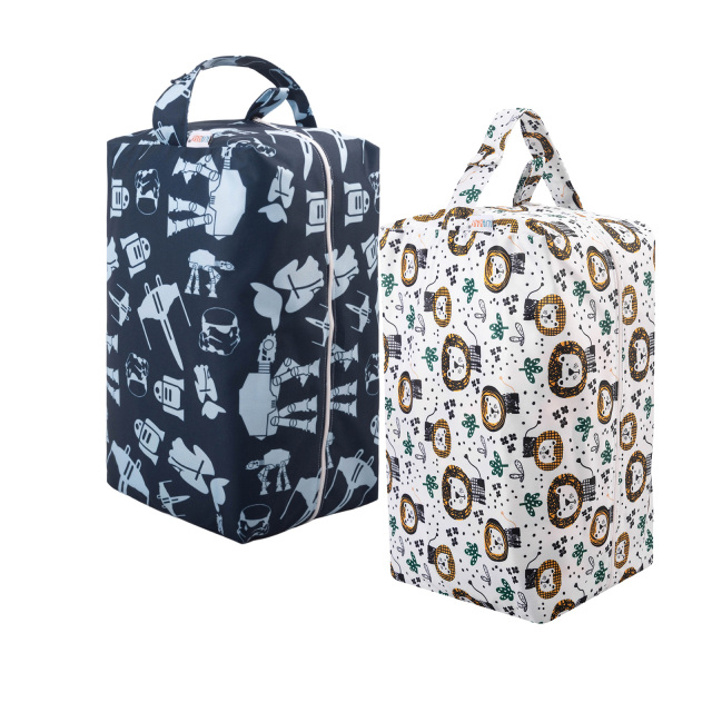 (All Packs) Diaper Pods with Double TPU Waterproof Layers Cloth Diaper Bags