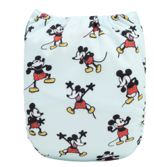 ALVABABY AWJ Lining Cloth Diaper with Tummy Panel for Babies -(WJT-ED28A)