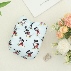 ALVABABY AWJ Lining Cloth Diaper with Tummy Panel for Babies -(WJT-ED28A)