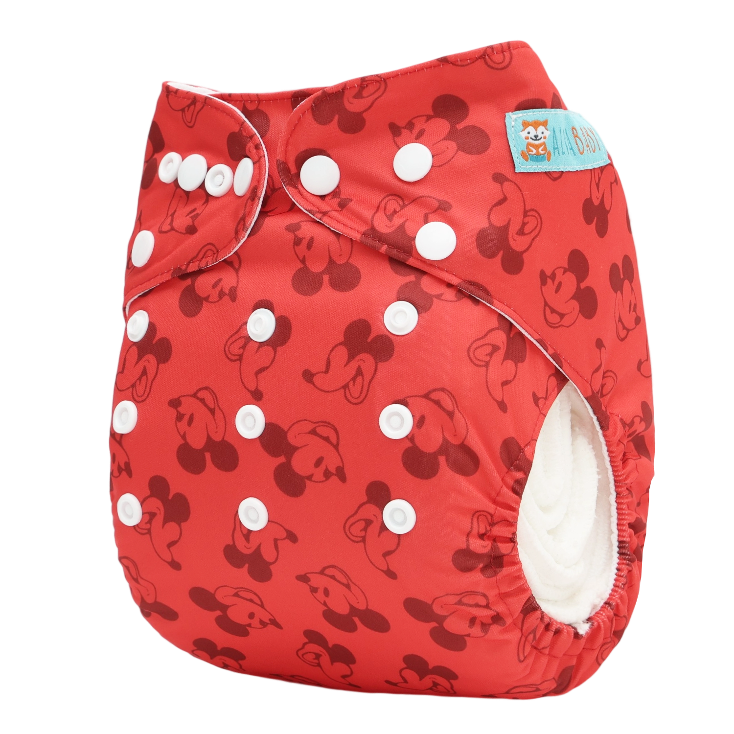 ALVABABY AWJ Lining Cloth Diaper with Tummy Panel for Babies -(WJT-ED29A)