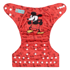 ALVABABY AWJ Lining Cloth Diaper with Tummy Panel for Babies -(WJT-ED29A)