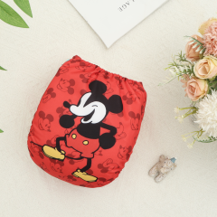 ALVABABY AWJ Lining Cloth Diaper with Tummy Panel for Babies -(WJT-ED29A)