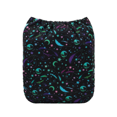 Halloween Cloth Diaper One Size Adjustable Reusable Diapers for Babies-Moo&Star (Q91A)