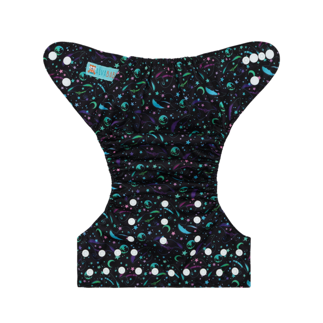 Halloween Cloth Diaper One Size Adjustable Reusable Diapers for Babies-Moo&Star (Q91A)