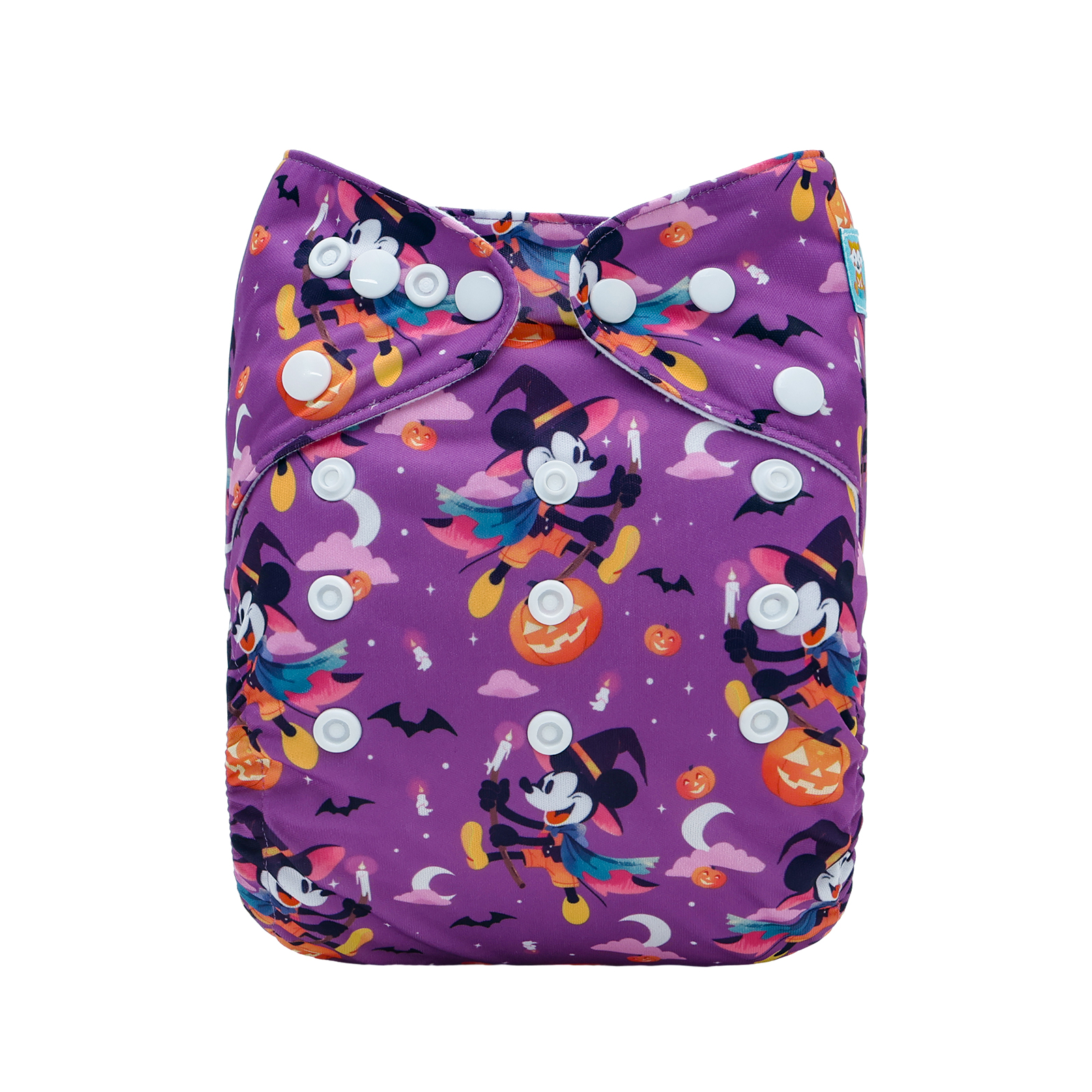 Halloween Cloth Diaper One Size Adjustable Reusable Diapers for Babies - Mickey(QD96A)