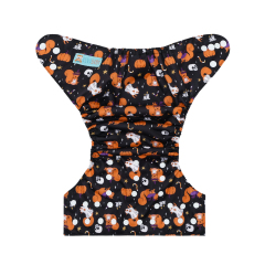 Halloween Cloth Diaper One Size Adjustable Reusable Diapers for Babies -Fox (QD98A)