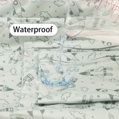 ALVABABY 3 PCS Diaper Wet/Dry Bag Waterproof Reusable with Two Zippered Pockets for Cloth Diapers, Swimsuits, Travel, and Gym (3LDR-EW44A)