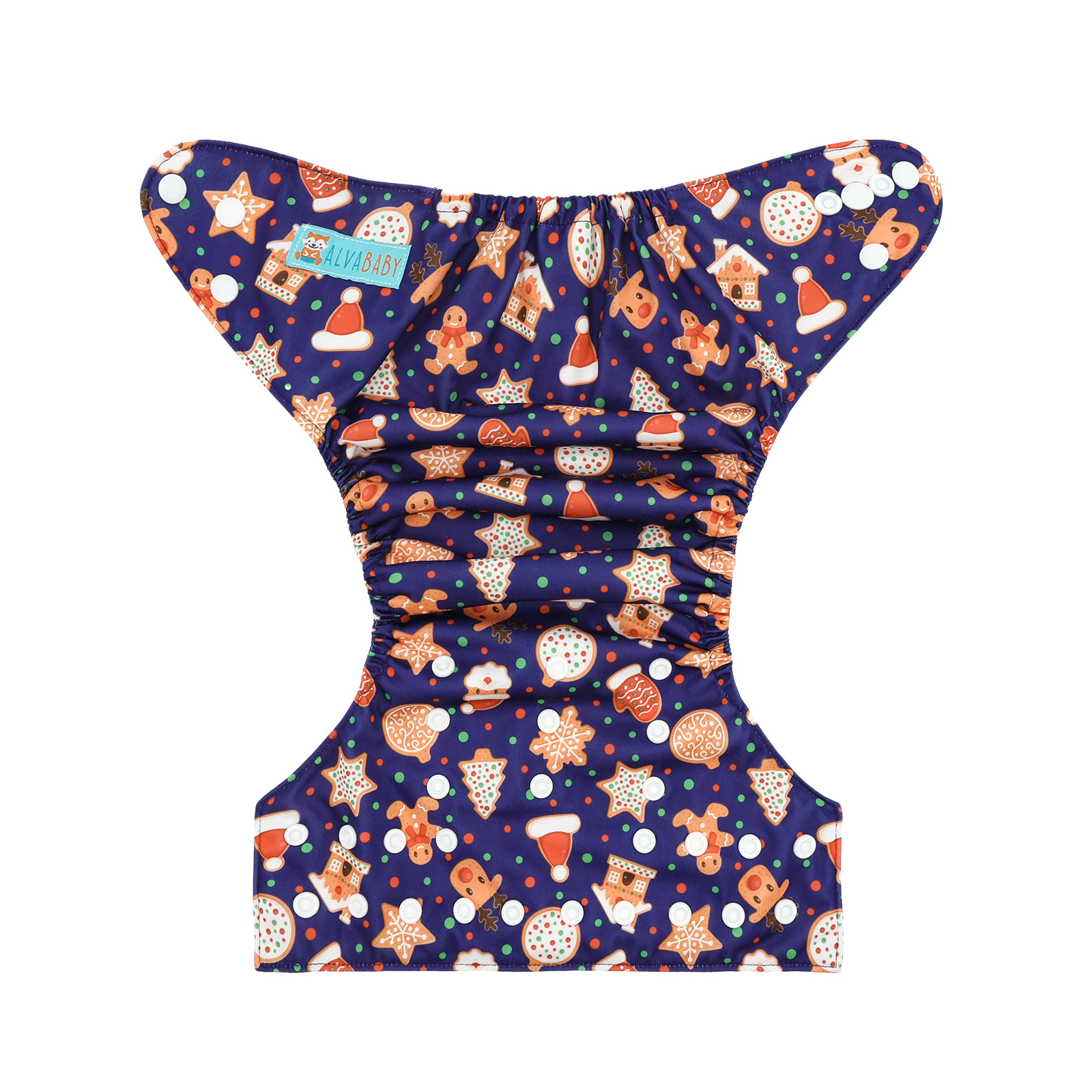 Christmas Cloth Diaper One Size Adjustable Reusable Diapers for Babies-(QD101A)