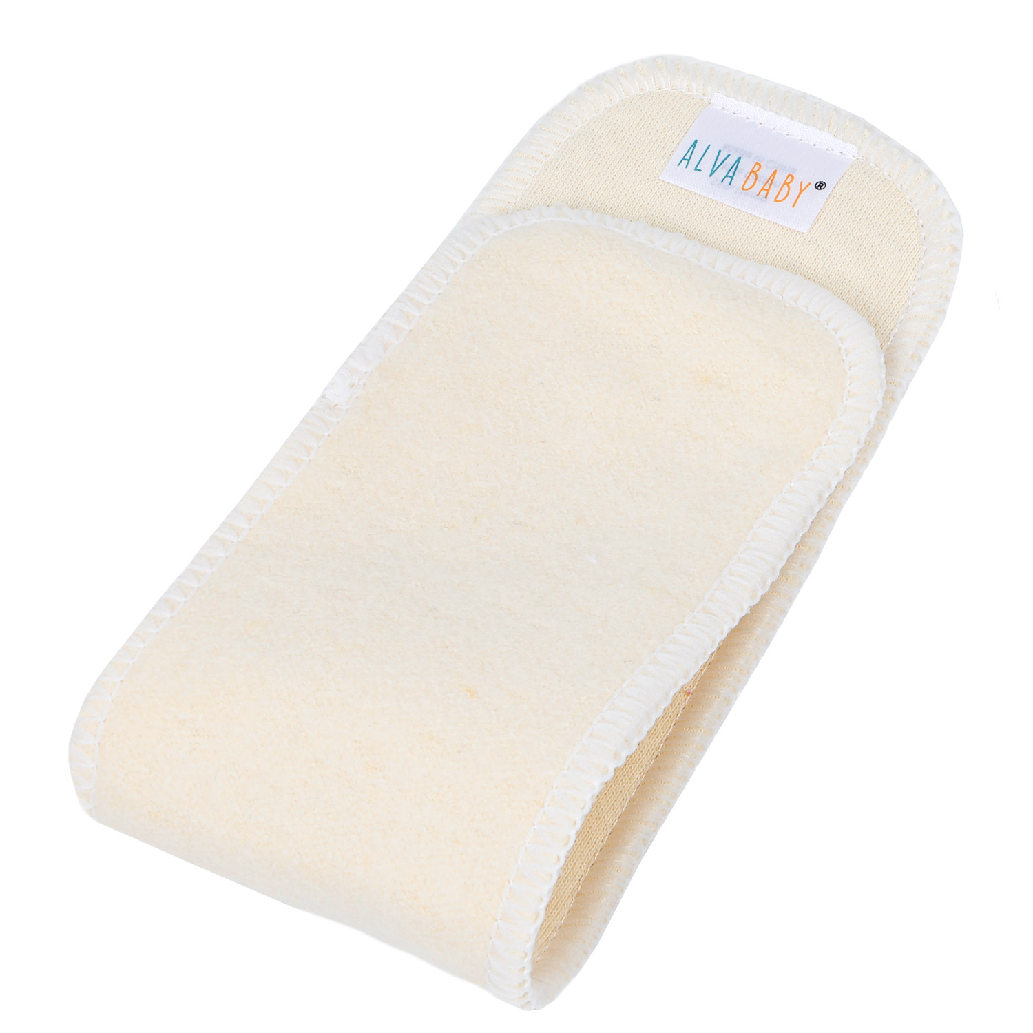 ALVABABY 6PCS Hemp&Cotton Insert for Newborn Diapers