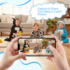 ALVABABY One-Piece Romper - Fleece Bunting Bodysuit with Long Zipper, Soft Outfit for Infants & Toddlers