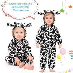 ALVABABY One-Piece Romper - Fleece Bunting Bodysuit with Long Zipper, Soft Outfit for Infants & Toddlers