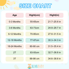 ALVABABY One-Piece Romper - Fleece Bunting Bodysuit with Long Zipper, Soft Outfit for Infants & Toddlers