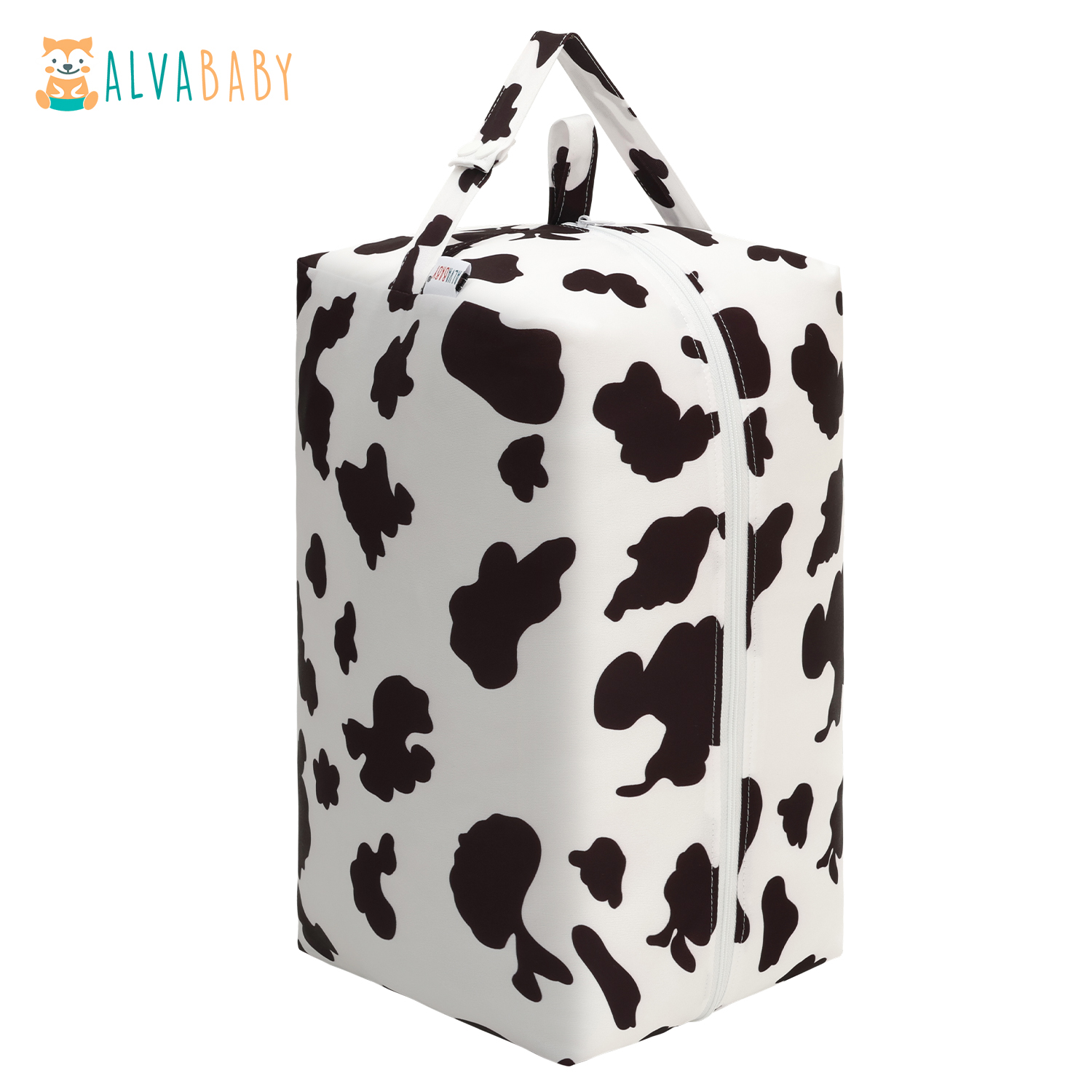 ALVABABY Diaper Pod, Waterproof Wet Bag for Daycare & Travel  (Cow, LP-A10A)