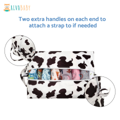 ALVABABY Diaper Pod with Double TPU layers- Cow (LP-A10A)