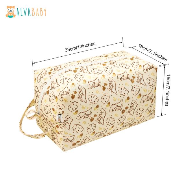 ALVABABY Diaper Pod with Double TPU layers- Dinosaur (LP-EW20A)