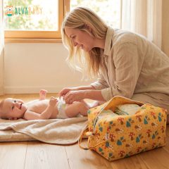 ALVABABY Diaper Pod with Double TPU layers- Mushroom (LP-EW26A)