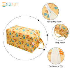 ALVABABY Diaper Pod with Double TPU layers- Mushroom (LP-EW26A)