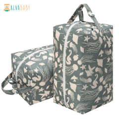 ALVABABY Diaper Pod with Double TPU layers- Octopus(LP-EW54A)