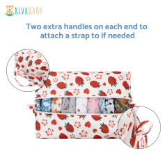 ALVABABY Diaper Pod with Double TPU layers- Strawberry (LP-EW58A)