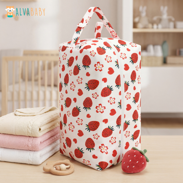 ALVABABY Diaper Pod with Double TPU layers- Strawberry (LP-EW58A)