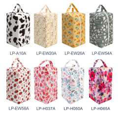 (Various Patterns) Diaper Pods with Double TPU Waterproof Layers Cloth Diaper Bags