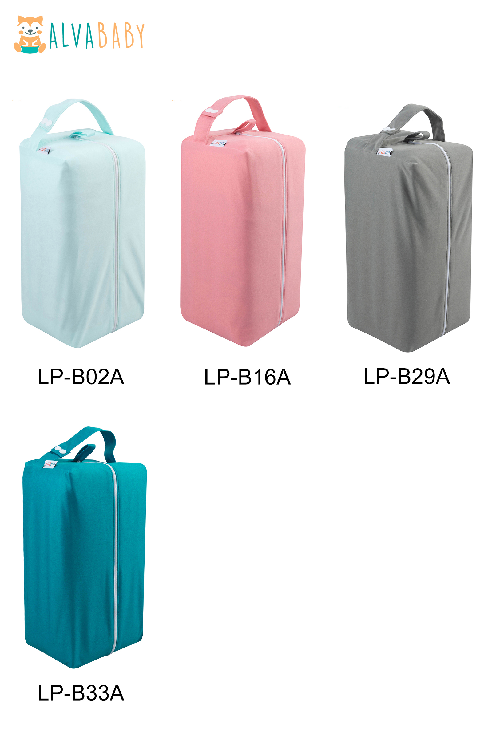 (Various Patterns) Diaper Pods Waterproof Wet Bags