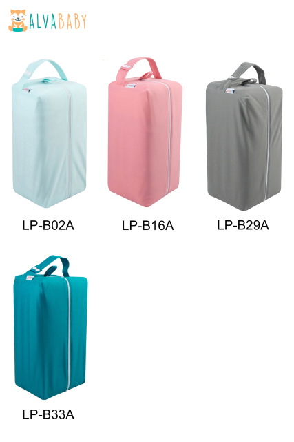 (Various Patterns) Diaper Pods with Double TPU Waterproof Layers Cloth Diaper Bags