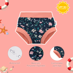 ALVABABY Swim Diapers 3pcs Baby & Toddler Reusable Waterproof Swimming Diaper for Boy's and Girl's for Swim Classes 3XBS01