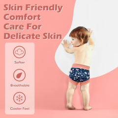 ALVABABY Swim Diapers 3pcs Baby & Toddler Reusable Waterproof Swimming Diaper for Boy's and Girl's for Swim Classes 3XBS01