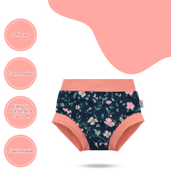 ALVABABY Swim Diapers 3pcs Baby & Toddler Reusable Waterproof Swimming Diaper for Boy's and Girl's for Swim Classes 3XBS01