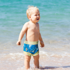 ALVABABY Swim Diapers 3pcs Baby & Toddler Reusable Waterproof Swimming Diaper for Boy's for Swim Classes 3XBS03